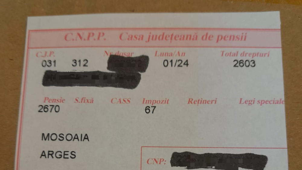 Cum se va face plata pensiilor de la 1 septembrie. Pensionarii care primesc mai puțini bani cu 200 de lei