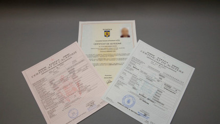 Se schimbă toate certificatele de naștere Va fi obligatoriu pentru toți românii Certificatul de căsătorie vizat și el