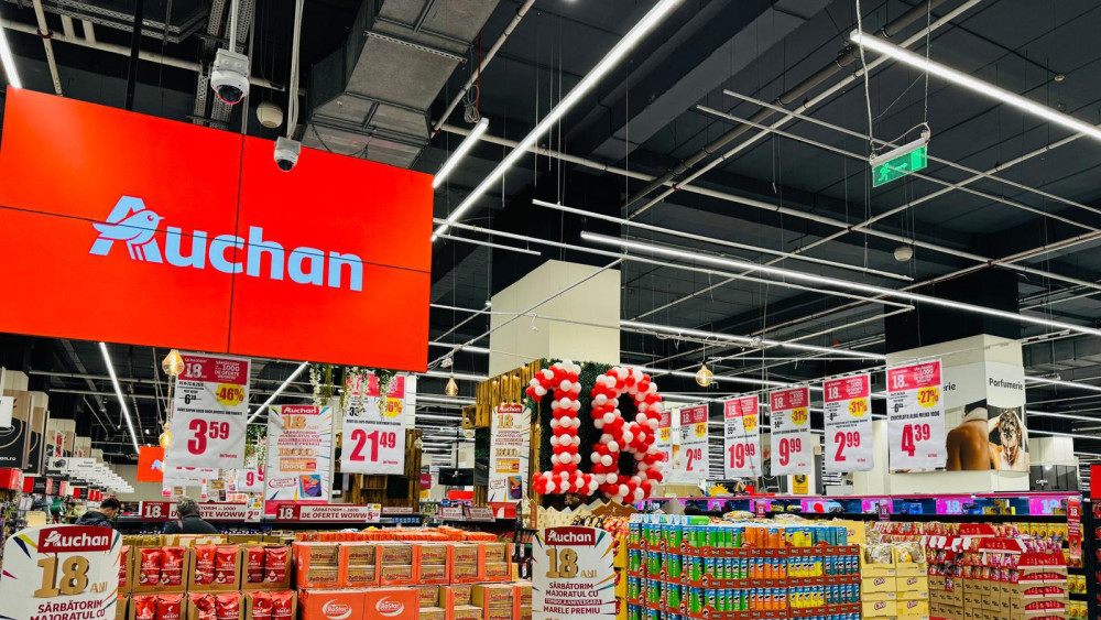 Revin cărucioarele misterioase la Auchan. Clienții pot achiziționa produse la prețuri cu 65 reducere. Până când este valabilă campania