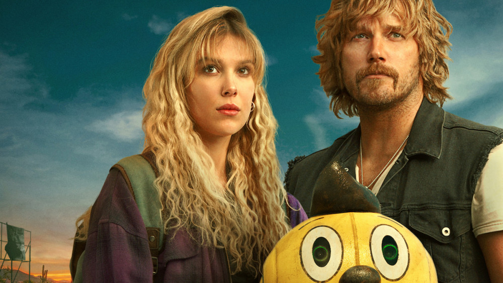 Cel mai așteptat film al anului apare pe Netflix pe 14 martie Celebrii Millie Bobby Brown din Stranger Things Chris Pratt plus un actor cu premiul Oscar au rolurile principale. Despre ce este vorba în peliculă