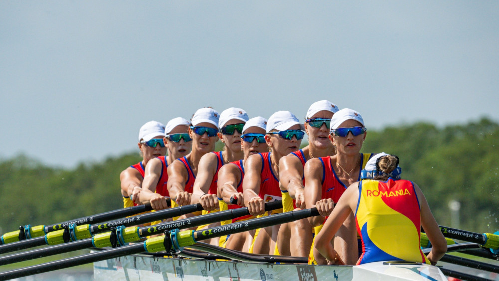 Doar argint pentru echipa feminină de 81 la Campionatele Mondiale de Canotaj de la Shanghai